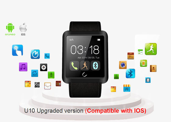 Beschaffenheits-wasserdichter intelligenter Bluetooth-Handy-Uhr-Hersteller V3.0 EDR