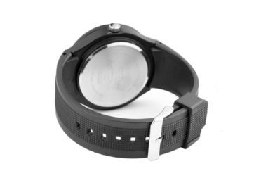 Kühle schwarze Sport-analoge Herr-Plastikquarz-Uhr Japan Movt mit Batterie