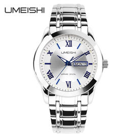 Mann-Quarz-Uhr Japans Movt, wasserdichte leichte Geschäfts-Vogue-Armbanduhren