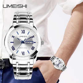 Mann-Quarz-Uhr Japans Movt, wasserdichte leichte Geschäfts-Vogue-Armbanduhren