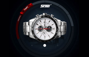 Quarz-Uhr mit Chronographen