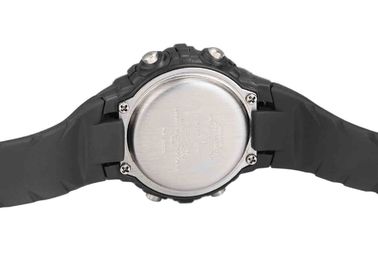 Unisexchronograph 3 ATM imprägniern Sport-Uhr mit 12/24 Stunden Modus-