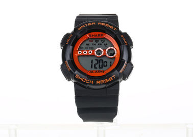 Rot wählen Sie die 30 wasserdichtes Digital Sport-Uhr-Edelstahl-Kasten PC Band M