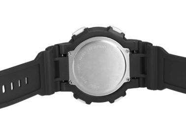 Wasserdichte Sport-Uhr Soems LCD mit Chronographen, Radium, Warnung