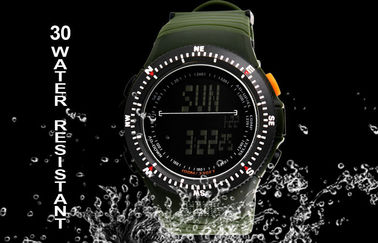 Lcd-Anzeigen-Multifunktionssport-Uhr-moderner Mann-Bergsteigen-Uhren