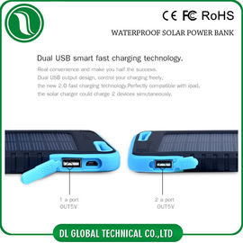 Wasserdichte Solarenergie-tragbare bewegliche Energie-Bank 4000amh 5000mah
