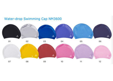 Wasser-Tropfen Silikon-flexible Schwimmen-Kappen