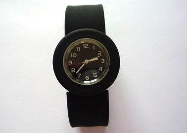 Amry Green präzises Quarzwerk umweltfreundliche Silicon Slap Armband Uhr