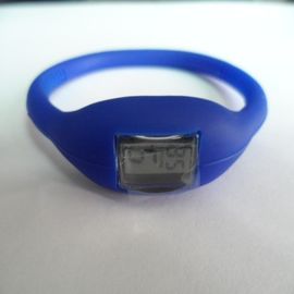 Flexible Silikon-Manschetten-Uhr