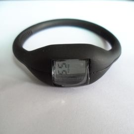Personifiziertes kühles Silikon-Sport-Uhr-Schwarzes für Weihnachtsgeschenk