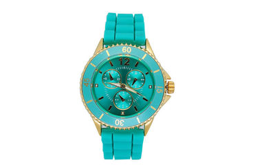 Modische Silikon-Manschetten-Uhr-Wasser-beständige Armbanduhr für Unisex
