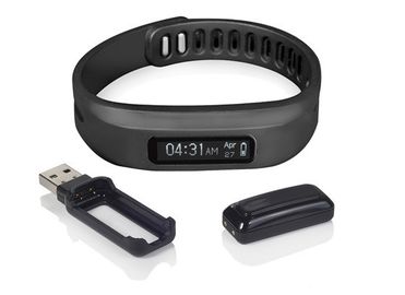 Pedometer-Schlaf-Verfolger-Bluetooth-Uhrenarmband mit Silikon-Manschette