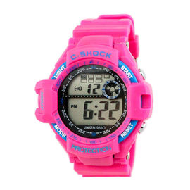 Silikon-der Quarz-Armbanduhr der wasserdichten Multifunktions-Digital-Sport-Uhr-Männer