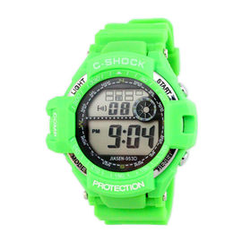 Silikon-der Quarz-Armbanduhr der wasserdichten Multifunktions-Digital-Sport-Uhr-Männer