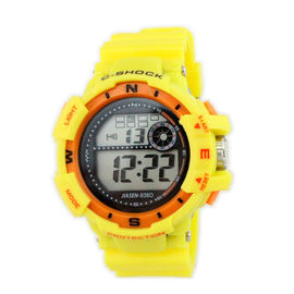 Buntes PVC-Band-Multifunktions-Digital-Damen-Armbanduhr-Fachmann