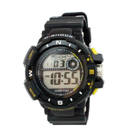 Buntes PVC-Band-Multifunktions-Digital-Damen-Armbanduhr-Fachmann