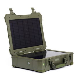 Auswechselbarer tragbarer angetriebener Solargenerator 20w für beleuchtendes/aufpassendes Hauptfernsehen
