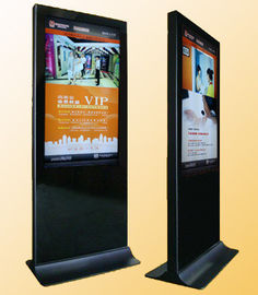 Kundenspezifischer Touch Screen Boden-stehende digitale Beschilderung 450cd/m2-Plug-and-Play