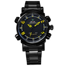Der Sport-Quarz-Handgelenk-Armee-Uhr der analog-digitalen Anzeigen-Männer LED-WH-1101B2